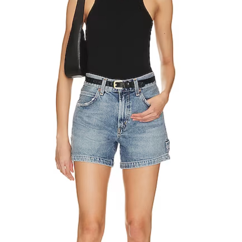 AGOLDE Magda Organic Cotton Cargo Shorts